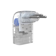 Protetor Contra Surtos Elétricos (DPS) CLAMPER 127/220V, 20 Amperes, 3 Pinos, para PC, PS5, Xbox, Smartphone, Monitor, Impressora, etc - iCLAMPER Pocket Fit 3P 20A Transparente LCF, Bivolt - imagem 1
