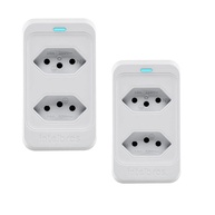 Kit 2 Protetores Elétricos Intelbras EPS302: Segurança e Dupla Tomada para Seus Aparelhos - imagem 1