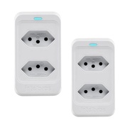 Kit 2 Protetores Elétricos Intelbras EPS302: Segurança e Dupla Tomada para Seus Aparelhos - imagem 2