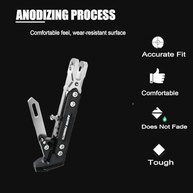 Suporte Lateral Ajustável para Veículos Elétricos e Motos - Estabilidade e Segurança Garantidas (Prata) - imagem 5
