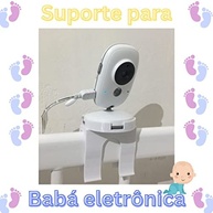 Suporte para Babá Eletrônica de Berço Médio – Instalação Fácil e Segura para Até 7cm de Diâmetro - imagem 3