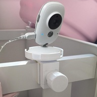 Suporte Ajustável para Babá Eletrônica de Berço | Instalação Fácil e Segura - imagem 1