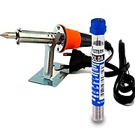 Kit Soldador 127V 30W com Estanho 4m: Ferramenta Profissional para Eletrônica - imagem 2
