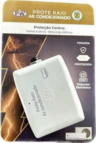 PW Prote Raio Ar Condicionado com Disjuntor Eletrônico Bivolt – Segurança Avançada em Design Elegante Bege - imagem 3