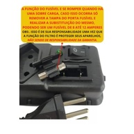 Filtro de Linha FERNIK 4 Tomadas: Proteção Total para Seus Eletrônicos (110/220V, Preto) - imagem 5
