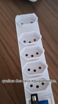 Filtro de Linha Multi 5 Tomadas Branco WI300: Proteção e Organização para Seus Eletrônicos - imagem 5