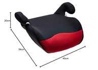 Assento de Elevação Styll Baby Preto/Vermelho: Segurança e Conforto para Crianças de 15-36kg - imagem 3