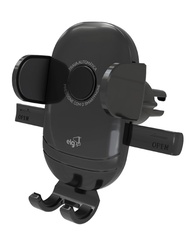 Suporte Veicular ELG CH358A: Garra Automática, Emborrachado e Rotação 360° para Celulares 4.5"-7" - imagem 1