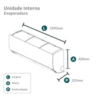 Ar-Condicionado Split Elgin Eco Inverter II Wi-Fi 24.000 BTUs Só Frio R-32 220V - Eficiência Classe A - imagem 3