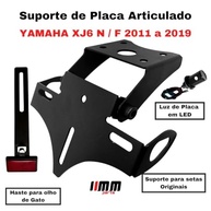 Eliminador de Rabeta XJ6 N/F MM PARTS: Suporte Esportivo Articulado em Aço Inoxidável - imagem 4