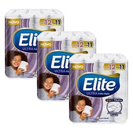 Elite Ultra: Kit 3 Papéis Higiênicos - Maciez Incomparável! - imagem 1