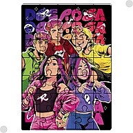 Quebra Cabeça Puzzle Play Tropa Dos Rosa 100 Peças - Elka - imagem 2