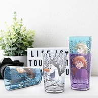 Conjunto de Copos Disney Frozen 2 - 4 Copos de Plástico com Personagens Anna, Elsa e Olaf - imagem 3