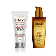 Elseve Cicatri Renov: Kit Cabelos Danificados + Óleo - imagem 1