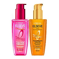 Elseve Kit Liso dos Sonhos + Óleo Extraordinário – 2 Itens - imagem 1