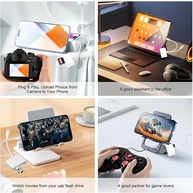 Adaptador OTG Apple: Leitor de Cartão SD/TF 2 em 1 - imagem 3