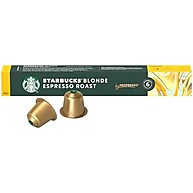 Café em Cápsula Starbucks® Blonde Espresso Roast by Nespresso® - 10 cápsulas - imagem 1