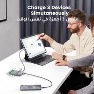 UGREEN Power Bank Magnético 10000mAh: Carregador Portátil 3 em 1 com Carregamento Rápido PD 20W e Compatibilidade Magsafe - imagem 3