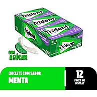 Trident Menta: Refrescância em Display com 12 Unidades - imagem 2