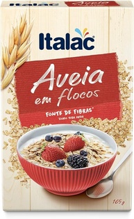 ITALAC Aveia Em Flocos - 165G - imagem 1