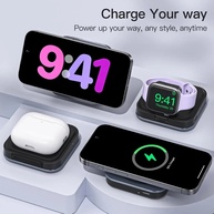 Carregador 3 em 1 Dobrável Magsafe - imagem 2