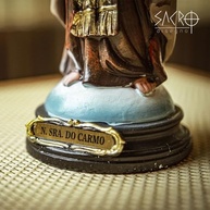 Imagem de Nossa Senhora do Carmo em Resina - 30cm | Peça Sagrada Importada com Detalhes Exclusivos - imagem 5