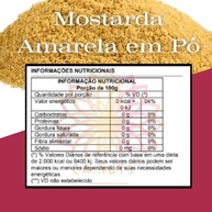 Mostarda Amarela em Pó Premium Ca.Nuts (500g) - imagem 2