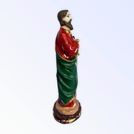 Imagem de São Paulo Apóstolo em Resina 7 cm - Decoração Religiosa Elegante - imagem 3