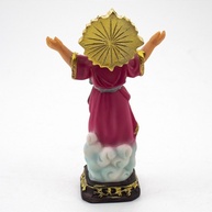 Imagem Divino Menino Jesus em Resina Importada - 13 cm | Decoração Religiosa Refinada - imagem 4
