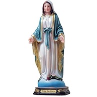 Imagem Nossa Senhora das Graças 20cm em Resina Importada - Pintura Manual - imagem 2