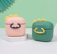 Pote Porta Leite em Pó 400ml Rosa - Prático, Seguro e Estiloso para Viagens e Rotina - imagem 4