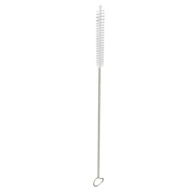 Ferramenta de Limpeza Multiuso com Pincel Flexível em Aço Inoxidável - Ideal para Canudos, Funis e Tubos - imagem 1