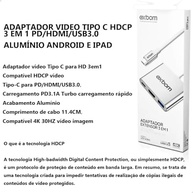 Adaptador USB-C 3 em 1: HDMI 4K, USB 3.0 e Power Delivery para seu Mac e PC - imagem 5