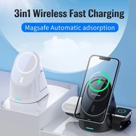 Carregador 3 em 1 Magnético: iPhone, iWatch e AirPods - imagem 2