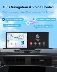 Tela CarPlay 10.26" 3 em 1: Apple CarPlay, Android Auto e Android - Seu Carro Conectado e Inteligente! - imagem 4