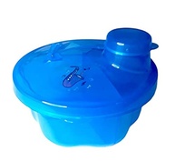 Porta Leite em Pó com 3 Divisórias - Prático, Seguro e Ideal para Viagens | Azul - imagem 3