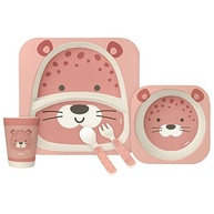 Kit Refeição em Bambu Oncinha - Ecofriendly & Seguro para Bebês - imagem 2