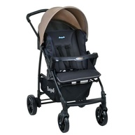 Carrinho de Bebê Burigotto Ecco + Bebê Conforto: Segurança e Conforto em Bege - imagem 3