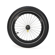 Kit de Rodas Burley Coho 16" - Aventura e Desempenho em Preto - imagem 3