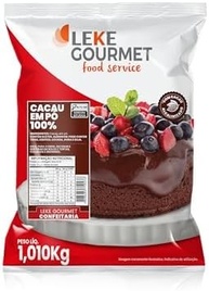 Leke Gourmet Cacau 100% em pó 1010g - imagem 1