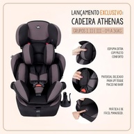 Cadeirinha Bebê Athenas 0-36kg Tutti Baby: Segurança e Conforto em Cada Viagem! - imagem 4