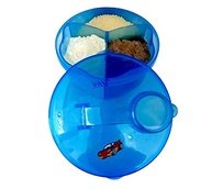Sonne Porta Leite em Pó com 3 Divisórias Camaro Azul - Prático e Seguro para Viagens - imagem 4