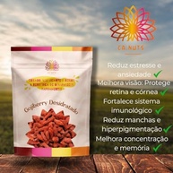 1 Kg Goji berry Desidratado Importado | Rico em Vitaminas | Marca Ca.Nuts (1 Kg) - imagem 3