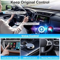 MTAKYA Adaptador CarPlay Wireless 2025: Transforme Seu Carro em um Centro de Entretenimento Inteligente - imagem 3