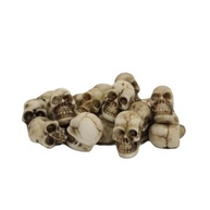 Mini Caveiras de Resina para Decoração de Jardim - 20 Peças Realistas em Estilo Halloween - imagem 2