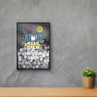 Quadro Decorativo Porta Tampinhas de Cerveja - Design Moderno em MDF Resistente - imagem 2