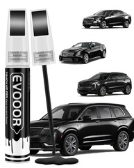 Tinta de Retoque Cinza Metálico Galáctico G6M/A618G para Cadillac - Caneta 2 em 1 com Microaplicadores - imagem 1