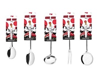 Conjunto de Utensílios Disney Minnie e Mickey em Inox Simonaggio - 5 Peças | Estilo e Qualidade para sua Cozinha - imagem 1