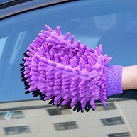 Luva de Lavagem de Carro em Lã Coral - Pano Absorvente de Microfibra Reutilizável para Limpeza Profissional - imagem 2