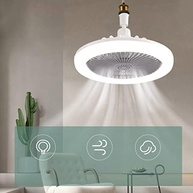 Ventilador de Teto Silencioso com Luz LED Regulável em 3 Cores - Controle Remoto e Design Moderno - imagem 3